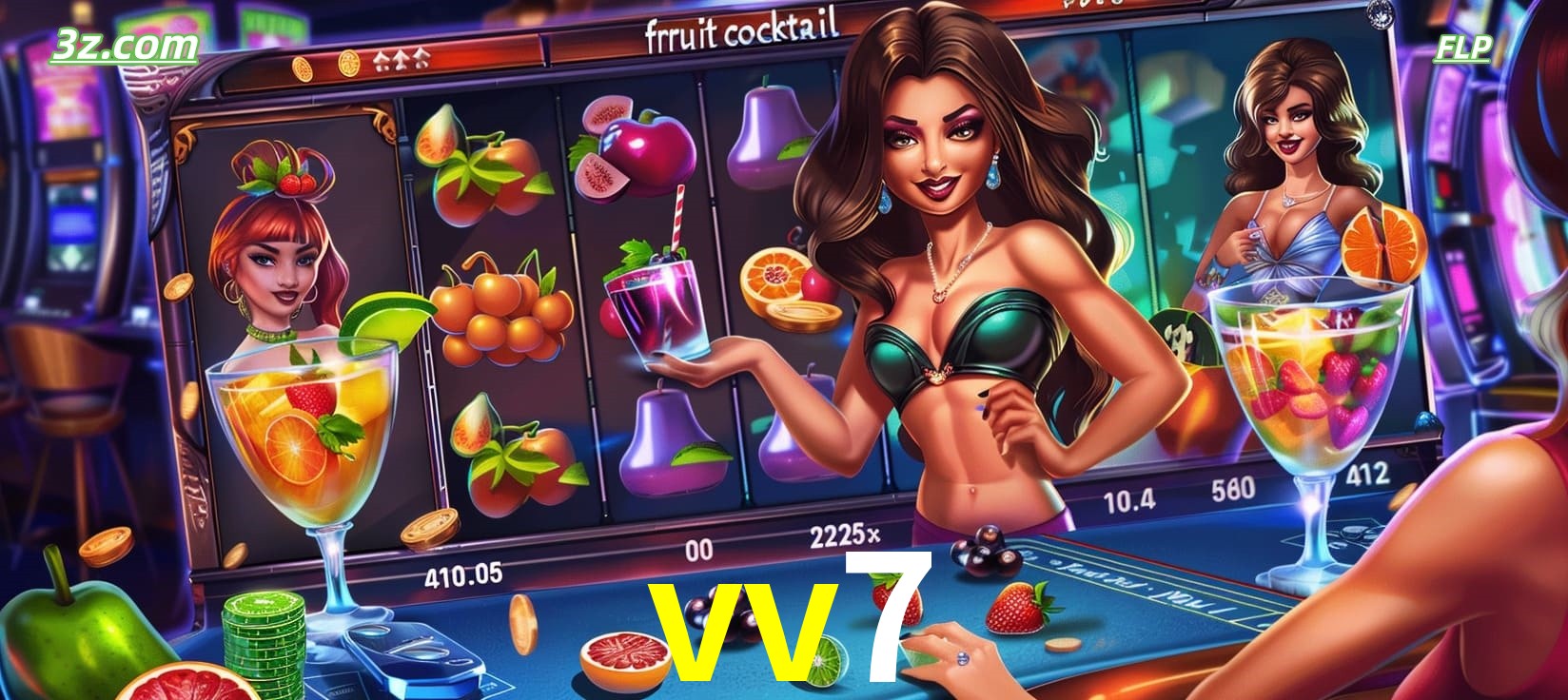 Cassino online vv7 Brasil com slot Fruit Cocktail divertido