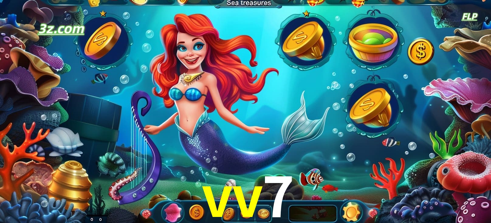 vv7 slots Sea Treasures cassino online com prêmios